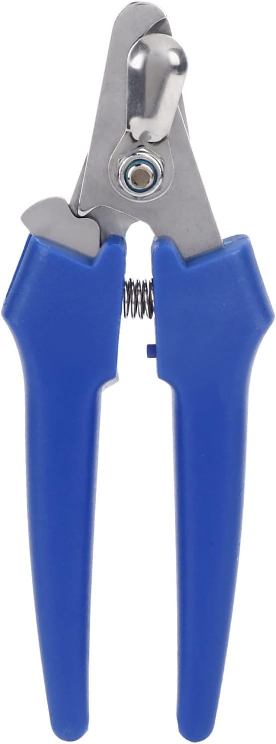 Tail Clamp Cutter, 6.3in Stainless Steel Tail Cutting Pliers, Spring Design Manual Tail Docking Clamp, for Tail Docking in Pigs and Sheep