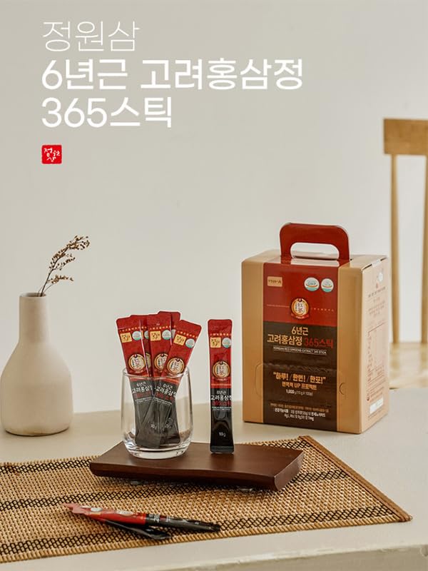 Amazon | 6年根 高麗紅参精 365スティック 10g x 100個 /紅参 Amazon | 6年根 高麗紅参精 365スティック 10g x 100個 /紅参