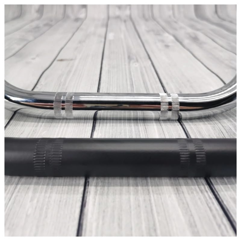 Manillar de motocicleta de 22mm retro para softail chopper dyna cromado 6