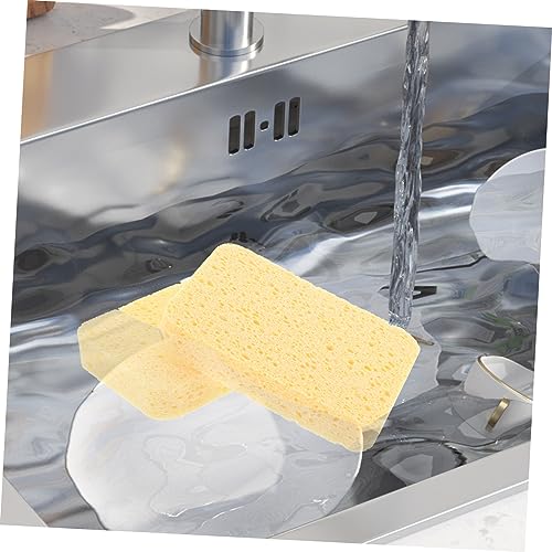 CLISPEED 25 Peças esponja pano de lavar pratos panos de prato de cozinha panos de cozinha esfregões