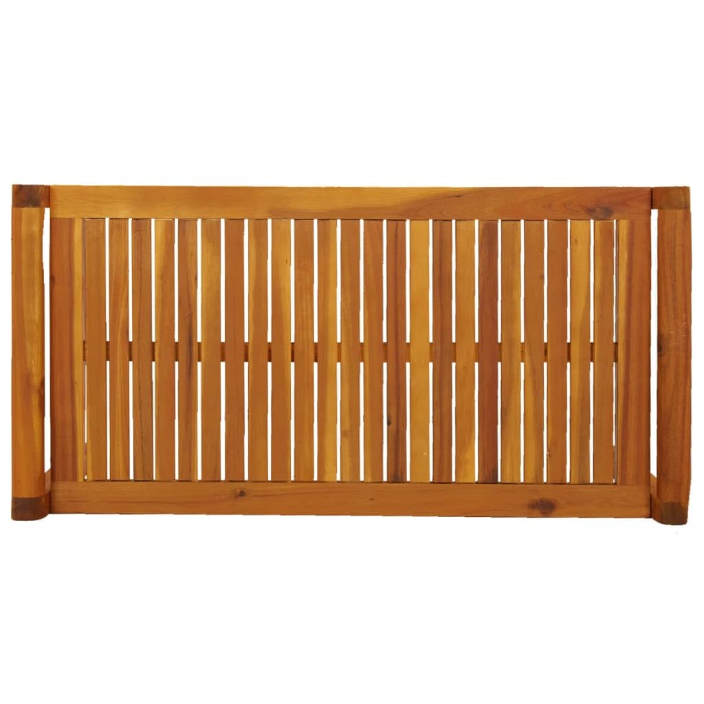 vidaXL Tavolino da Salotto 100x50x50 cm in Legno Massello di Acacia