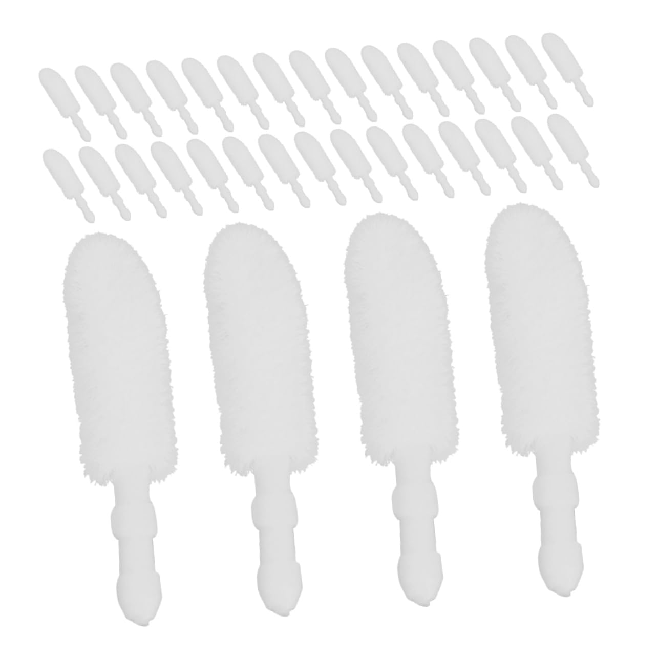 FRCOLOR Professional Lip Makeup Brush Heads Replacement Brush Heads Lip Care Tool