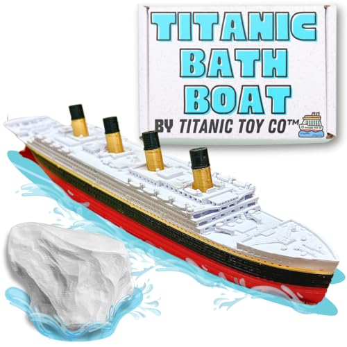 Titanic Floating Bath Boat And Pool Toy By TitanicToyCo, RMS Titanic Toys For Kids, Historically Accurate Titanic Toy, Titanic Ship, Titanic Cake Topper, Titanic Figurine, Titanic Boat