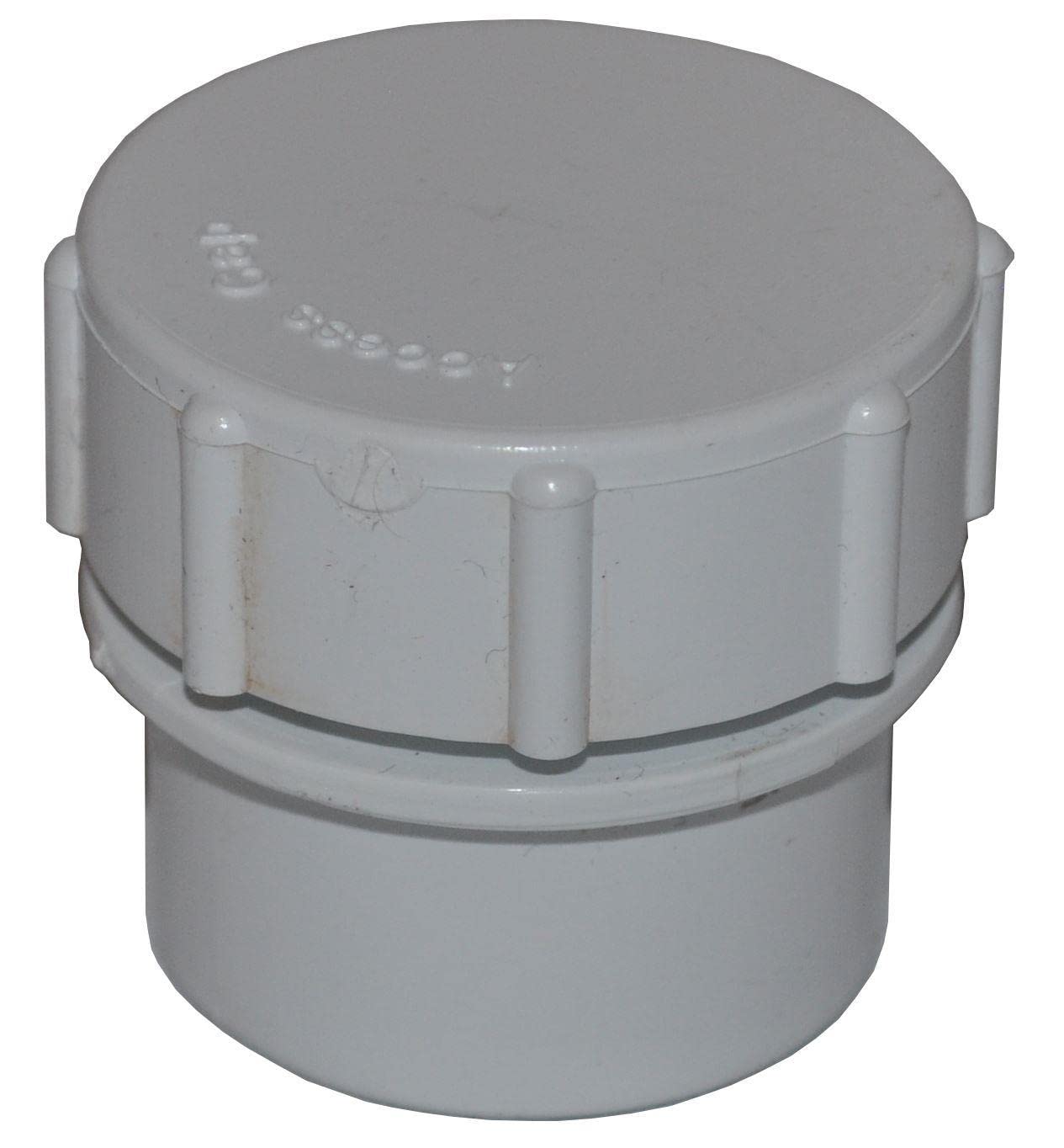 Msl White Solvent Weld 32Mm (36Mm) Waste Access Plug - Pack Of 5