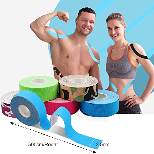 Fitness, Sports cinta kinestesica Marca MXBEAUTY (2)