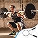 simarro 2 Inch Barbell Clamps, 4 Pcs Weight Barbell Clips, Olympic Barbell Spring Lock Collars, Barbell Handle Locking Clip for Strength Training Gym Fitness Training Accessories