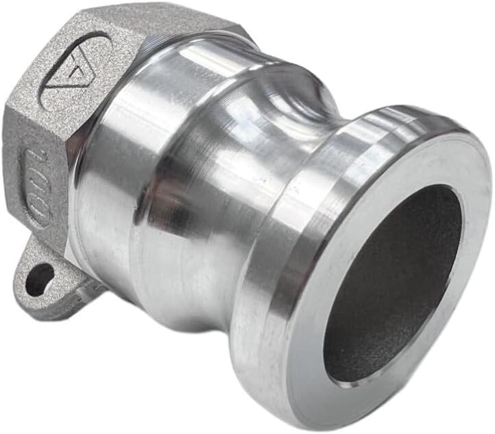 Aluminum Type A Cam and Groove Couplings / 1-Inch Quick Connect & Disconnect Fittings/Hose Camlock Fittings-1" Male Camlock Adapter x 1" Female NPT Thread (1")