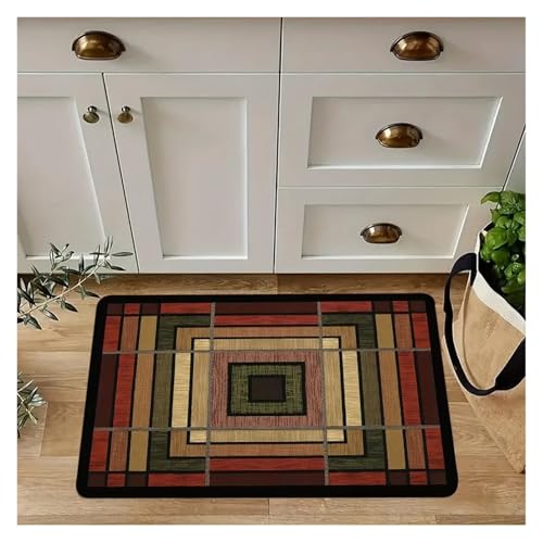 Tapis d'intérieur créatif antidérapant déco entrée 40x60cm - 5