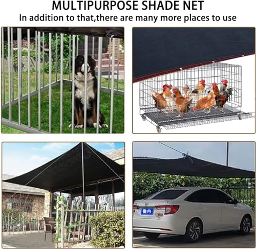 image for Luxdesc Weather Guard Extra Large All Season Dog Run Cover (10x10FT) D