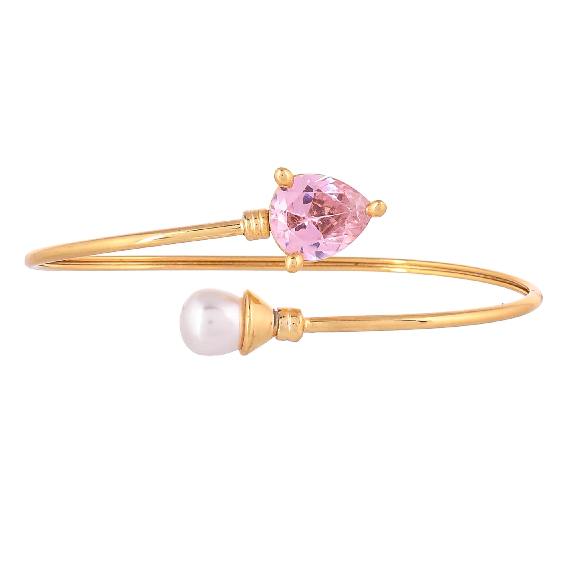 VOYLLA Sparkling Elegance Gilded Petal Bliss Bracelet (B0CR1GT57R) Amazon Price History, Amazon Price Tracker