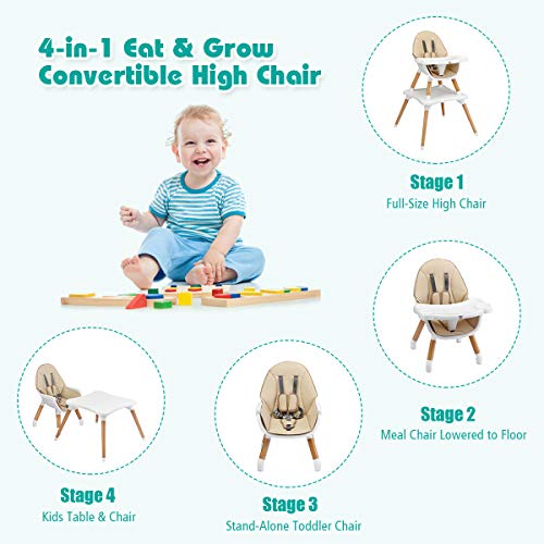4 in 1 eat and grow high chair