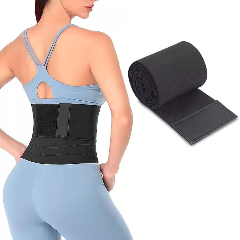 spiritchemtech Body Shapewear Slim Belt for Women Belly Fat & Postpartum Belt After Delivery Tummy Shaper Belt for Women & Men + Weight Loss + Muscle Toning + Fitness Exercise + Workout