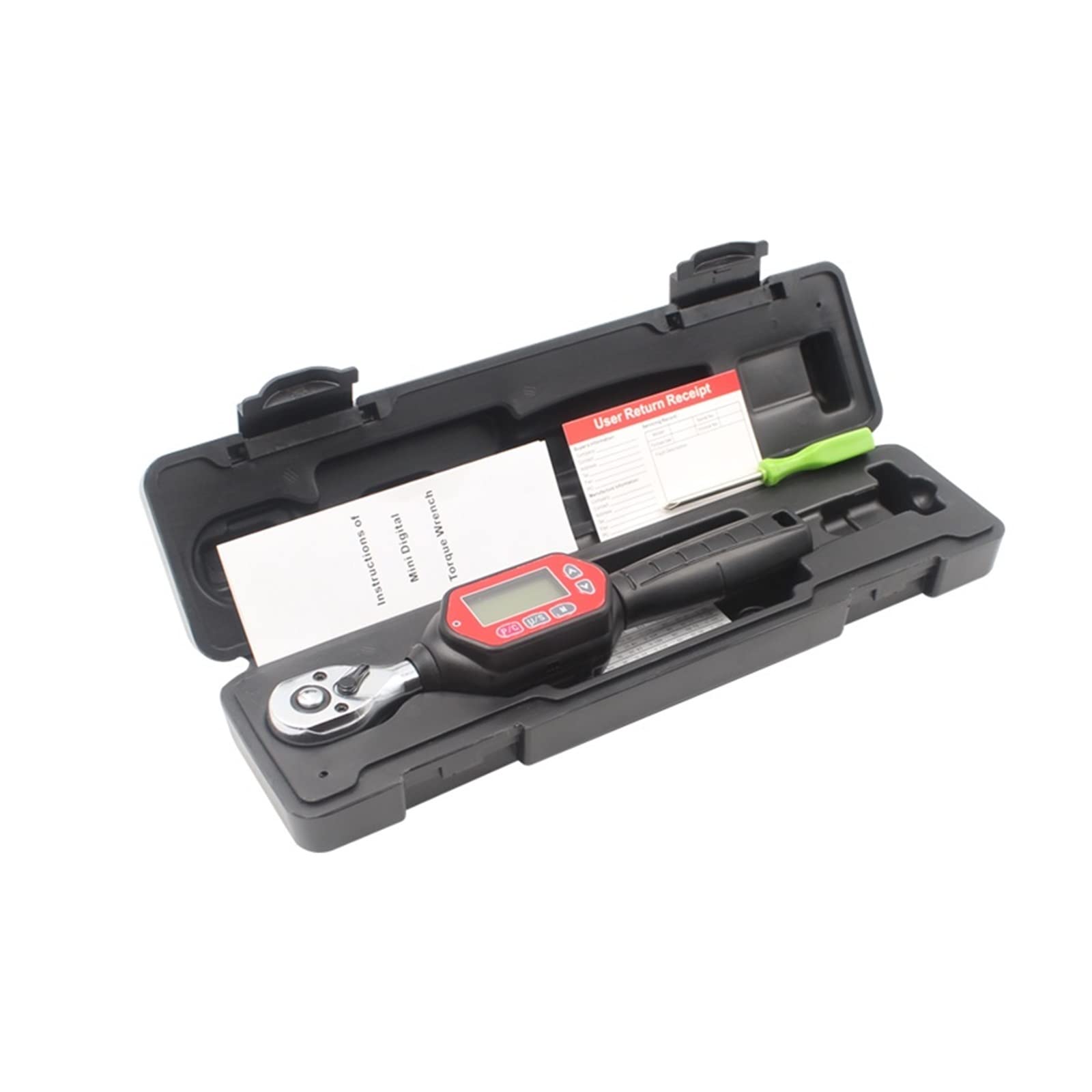Digitaler Drehmomentschlüssel, Digitaler Drehmomentschlüssel 1/2 1/4 Universal 3/8" 3-100 NM Einstellbar Professioneller Fahrradsatz Autoreparatur(10 N.M)