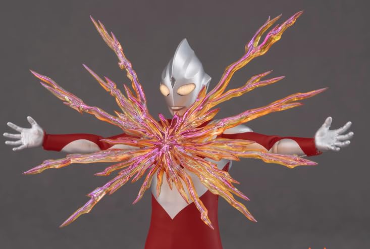 Amazon.co.jp: ALPHAMAX ウルトラマンティガ パワータイプ 1/12 可動