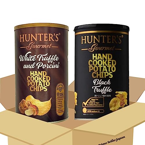 ハンターズ ポテトチップス 150g 2種(黒トリュフ風味/白トリュフ&ポルチーニ風味)PSJBOX BIG缶 ドバイ 高級ポテトチップス ハンター ポテチ ビッグ缶 ハンターズ ポテトチップス 150g 2種(黒トリュフ風味/白トリュフ&ポルチーニ風味)PSJBOX BIG缶 ドバイ 高級ポテトチップス ハンター ポテチ ビッグ缶