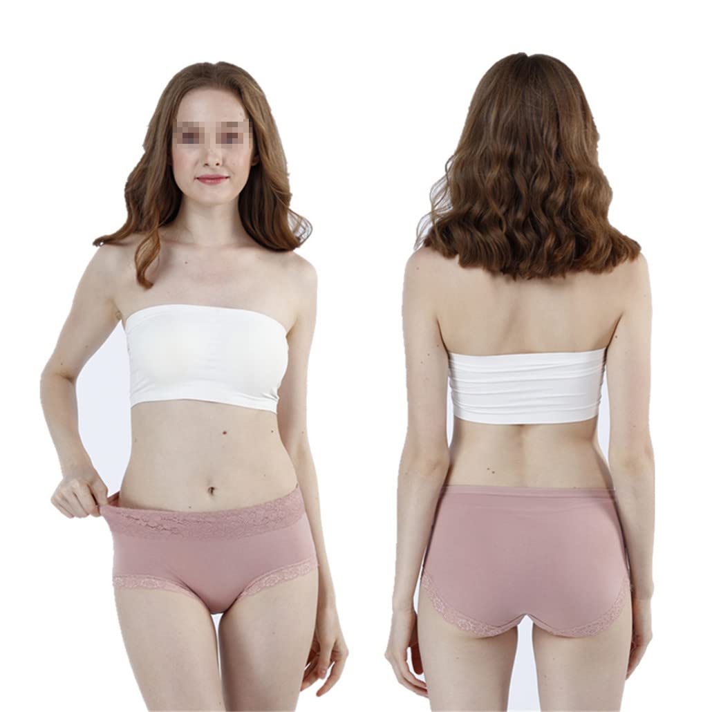 keusyoi Damen-Unterwäsche, Baumwolle, niedlich, sexy, bequem, weiche Spitze, Höschen für Damen, nahtlose Unterwäsche, 12 Stück
