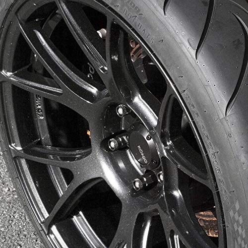 Konig Ampliform Wheels Dark Metallic Graphite Aluminum (1 X 1. Inches /5 X, 1 Inches Offset) #TOP2