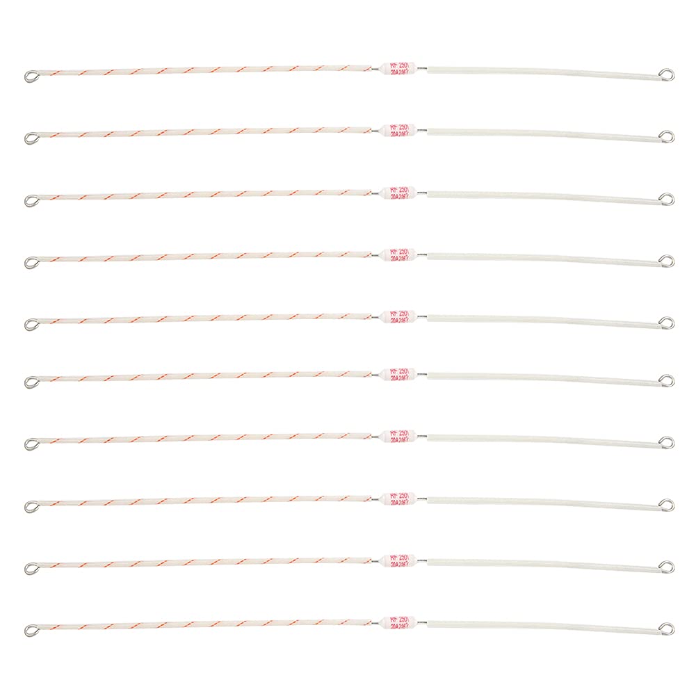 Respicefinem 10Pcs Ceramic Electrical Accessory Industrial Parts Wiring Terminal Block 20A (300MM 216?)