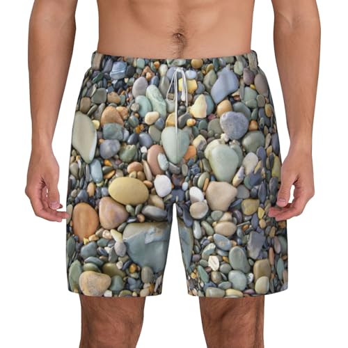 Short de bain respirant homme anti frottement pour le surf d'été