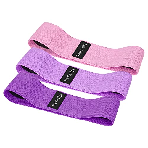 TheFitLife ヒップバンド 筋トレ エクササイズバンド 美尻 筋トレゴムバンド ヒップアップ フィットネスバンド 下半身の引き締め レジスタンスバンド ヒップトレーニング トレーニングゴムバンド