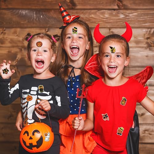 L1rabe Halloween Vintage Sticker Rolls - 1000Pcs Self-Adhesive Stickers - image 5
