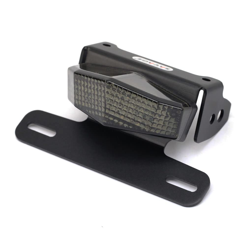 Kennzeichenhalter Motorrad Kennzeichenhalter Verwendung for DRZ400 S/SM/E DR-Z 400 DRZ400SM DRZ400S DRZ400E Motorradschwanz Motorrad Kennzeichenhalter(Noir)
