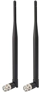 Bingfu Wireless Microphone Receiver Antenna UHF 400MHz-960MHz BNC Male Antenna (2-Pack) for Wireless Microphone System Receiver Remote Digital Audio Mic Receiver Tuner UHF Ham Radio