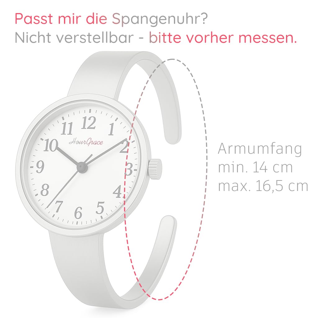 Sphärische Damen Spangenuhr Uhren Damen Armreif Armbanduhr Armspange Damenuhr mit modernem Metall-Armband