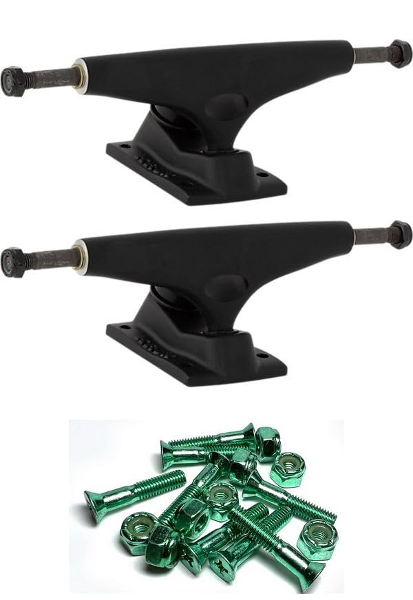 Krux Skate Trucks DLK K5 Black Widow Black Skateboard Trucks - 5.8