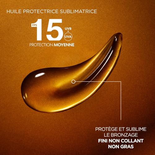 Garnier Ambre Solaire Ideal Huile Protectrice Sublimatrice De Bronzage Fps15 150 Ml - vue 7