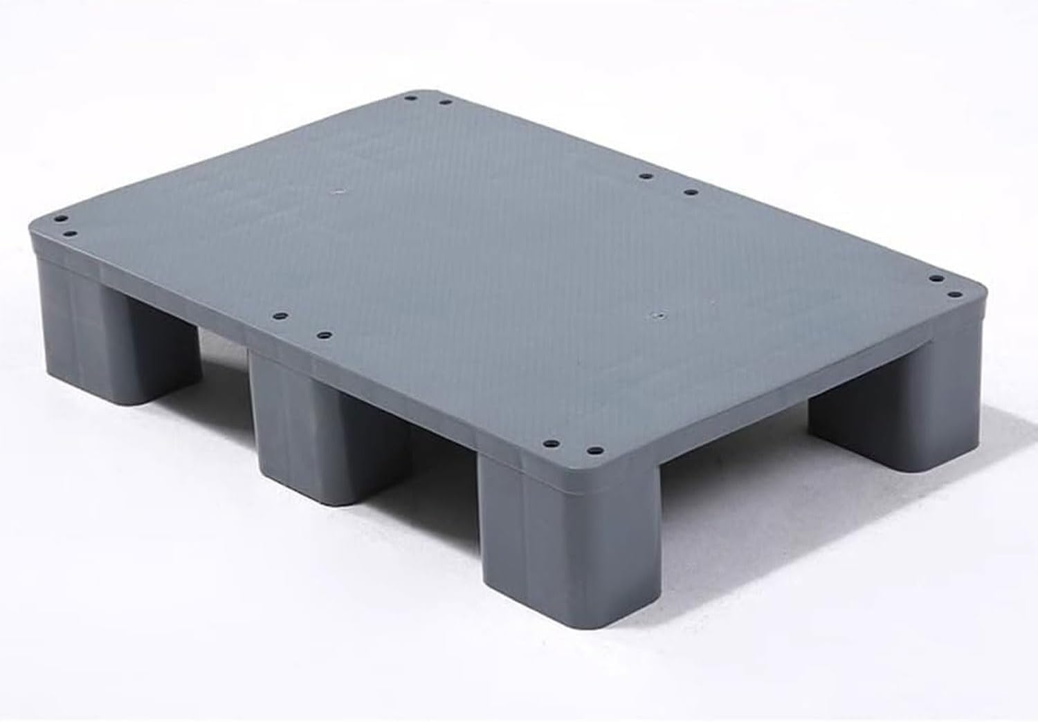 Lightweight Plastic Pallet, Mini Moisture Proof Polyethylene Storage Solution for Restaurant Kitchens, Shops, Supermarkets, and Warehouses,Red,50x40x12cm