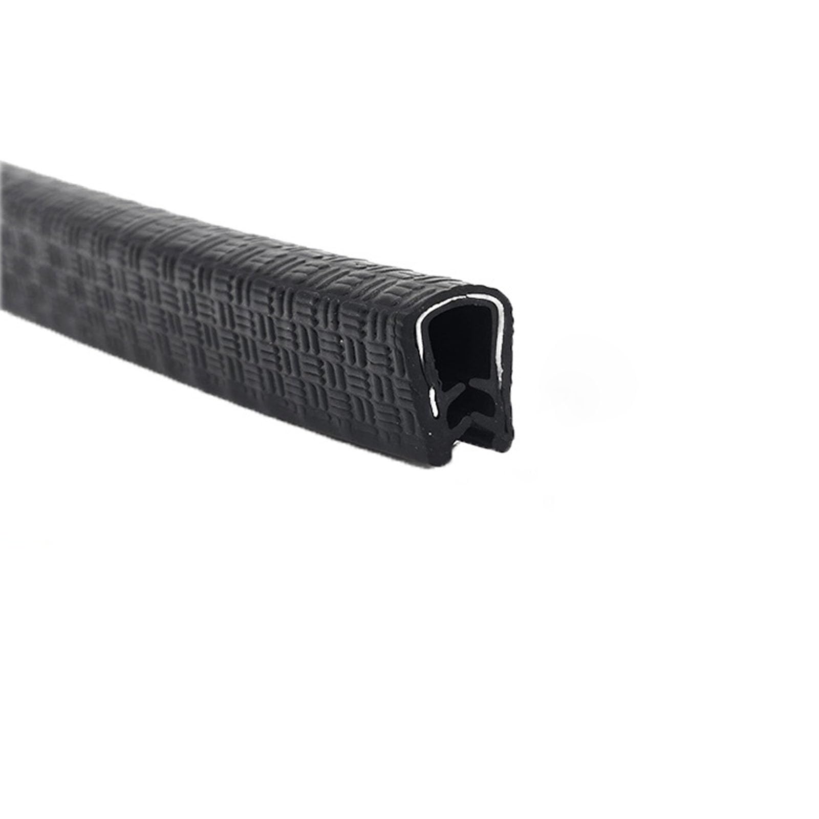Edge Protector， 3.28FT Rubber Seal,U Shape Weather Stripping for Edge Protector Car Door Guards