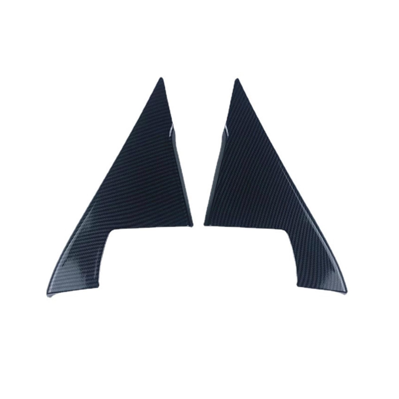 QBKGMEWCA Rear Door Triangle Trim Modification Kit Interior Accessories Compatible for BYD Han DMI/EV/DM Models (2020-2022)(Type2)