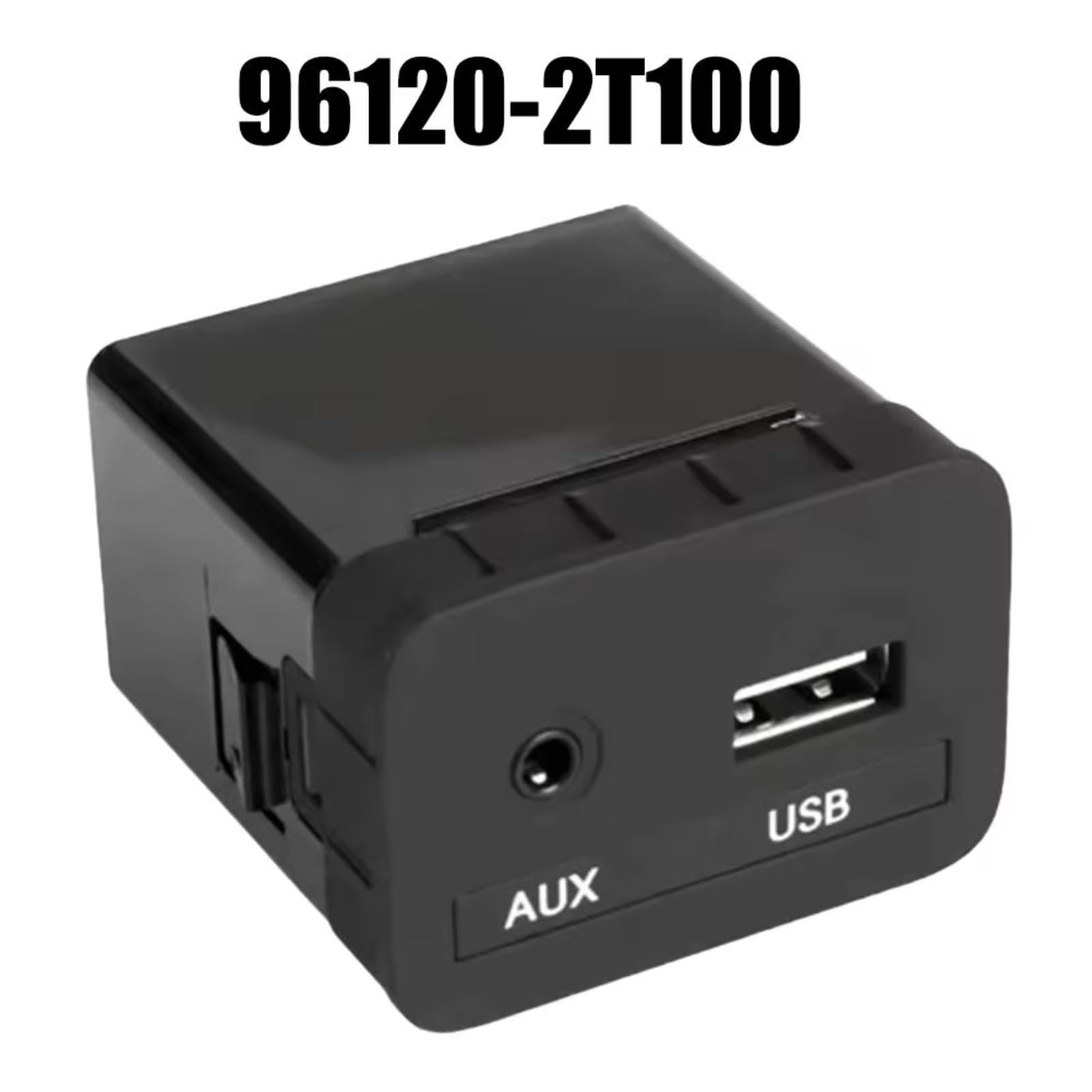 Conector de Toma USB AUX para automóvil, para Kia, para Optima 2011 2012 2013 Adaptador de Puerto USB AUX para Consola Central Electrónica 96120-2T100