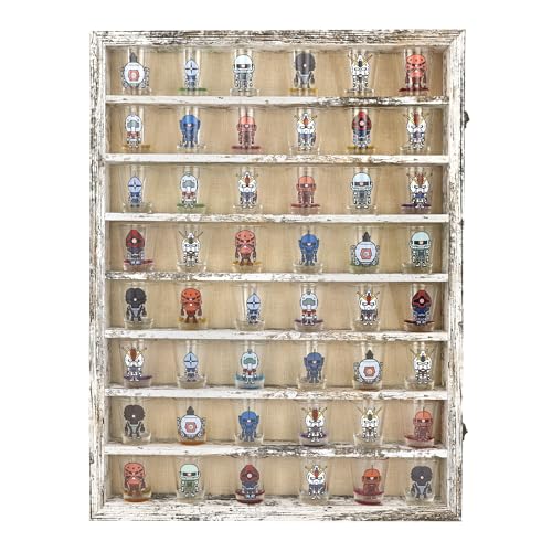 Image of FramePro Shadow Box Frame Display Case 18x24 with Removable Shelves, Deep Memory Box Trinket Knick Knack Shelf Cabinet for Collector, Keepsake Coins Military Medals Wedding Flowers White