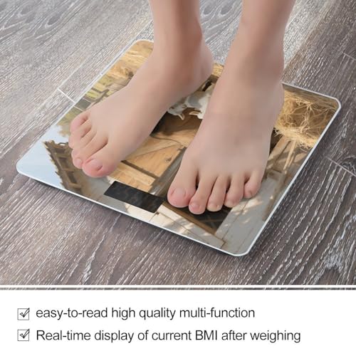 Báscula digital de baño vidrio templado 400 lb miniatura 5