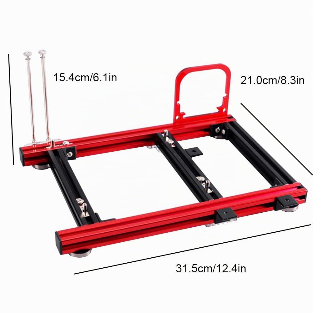 Mini Computer Fai-da-Te Open Rack, Telaio in Lega di Alluminio ITX Scheda Madre Overclock Open Air Frame PC Case per Computer
