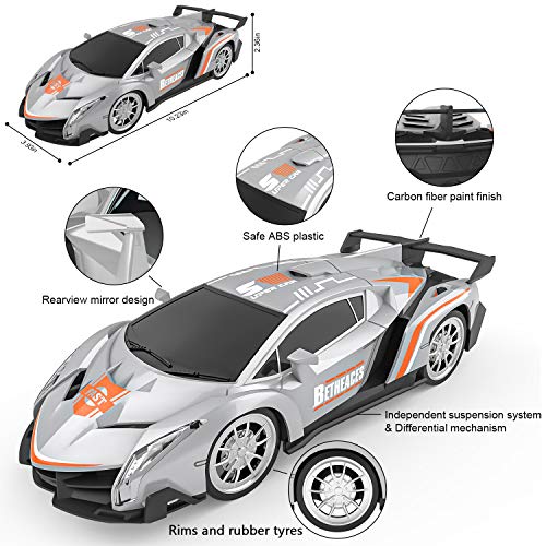 Growsland Remote Control Car Rc Cars Xmas Gifts Toys For Kids 1/18 Electric Sport Racing Hobby Rc Crawler Toy Car Model Vehicle For Boys Girls Adults Included Rechargable Batteries #TOP4