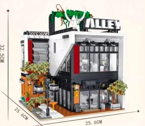 General Jim's Deers Bubble Tea Café With Led Light Kit Street View 3423 Modular Building Block Bricks Model Amazingly Detailed Building Blocks Bricks Set For Teen And Adults #TOP6