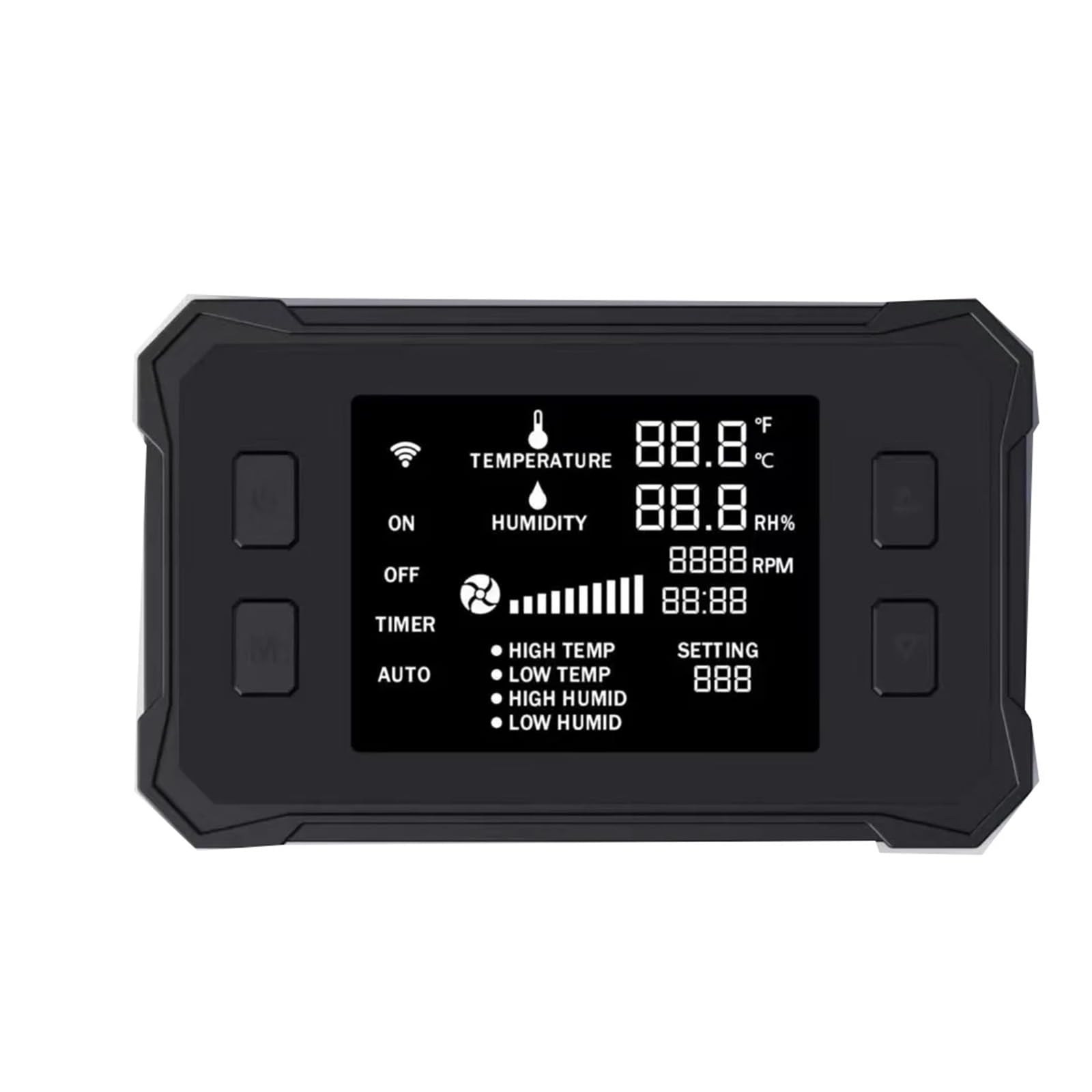Ventilador De Ventilación De Conducto En Línea Con Aplicación Intelinte, Controlador Programable De 4 Pulgadas, 215 CFM, Ventilador De Aire De Escape Con Motor EC Silencioso(6 Inch 70W)