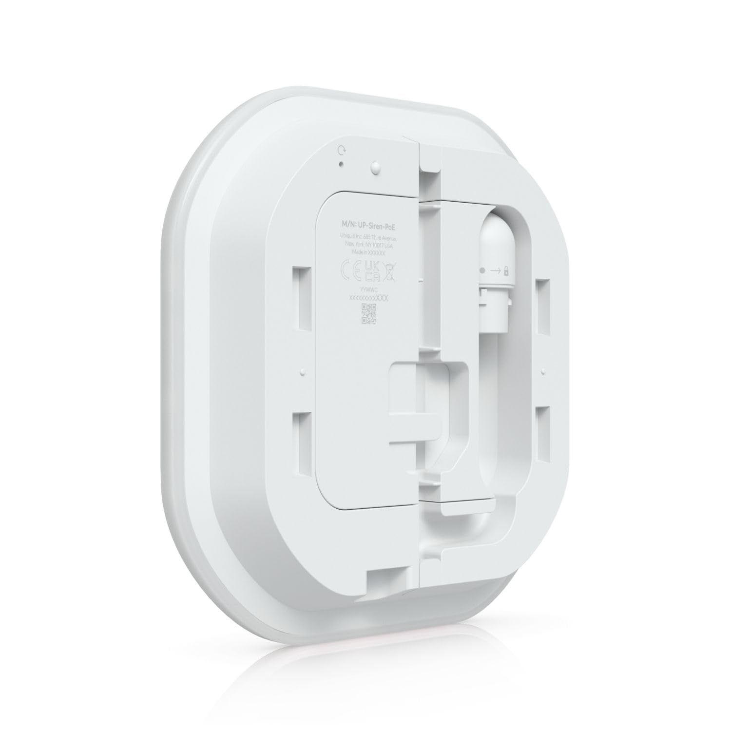 All-weather siren delivering - 110dB alarm and emergency LED - lighting powered using PoE input - Warranty: 24M