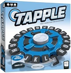 USAOPOLY TAPPLE® Word Game | Fast-Paced Family Board Game | Choose a Category & Race Against The Timer to be T