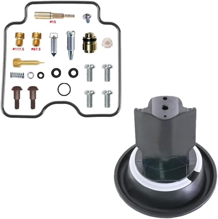 OZARK LT-F250 LTF250 motorcycle carburetor repair Kit 1999-2002 LTF 250 LT-F 250 carburetor rebuild kit (repair kit,float,plunger)