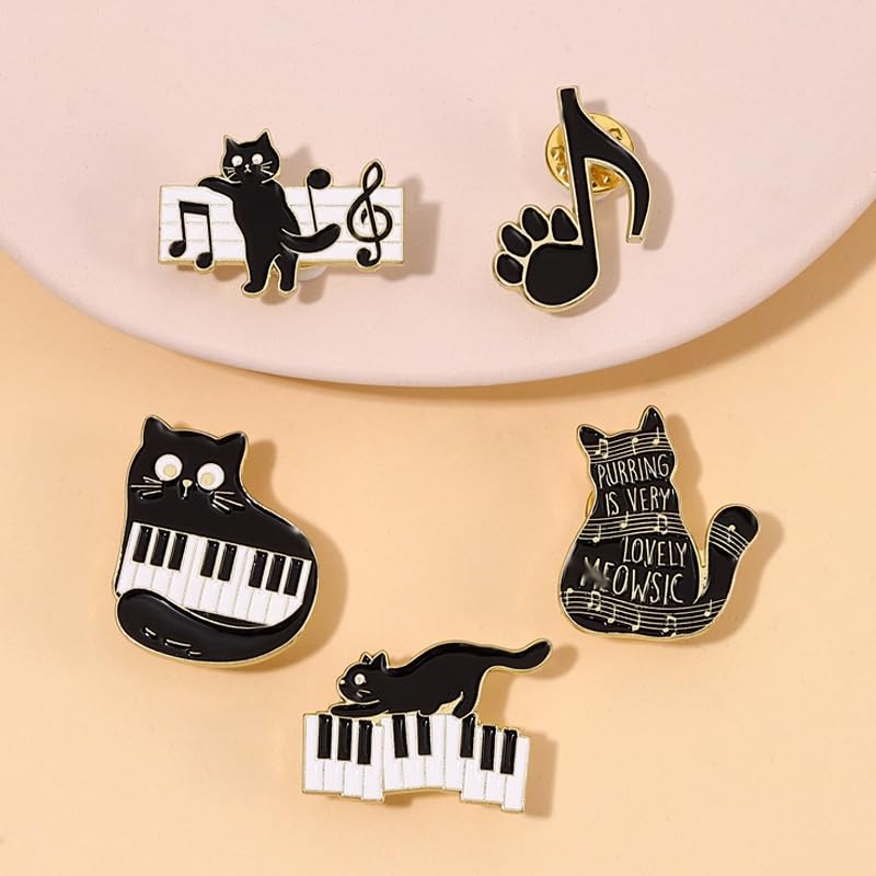 Image of Cute Cartoon Brooch Pins Enamel Brooches Lapel Pins Badge for Women Girls Children for Clothing Bag Decor