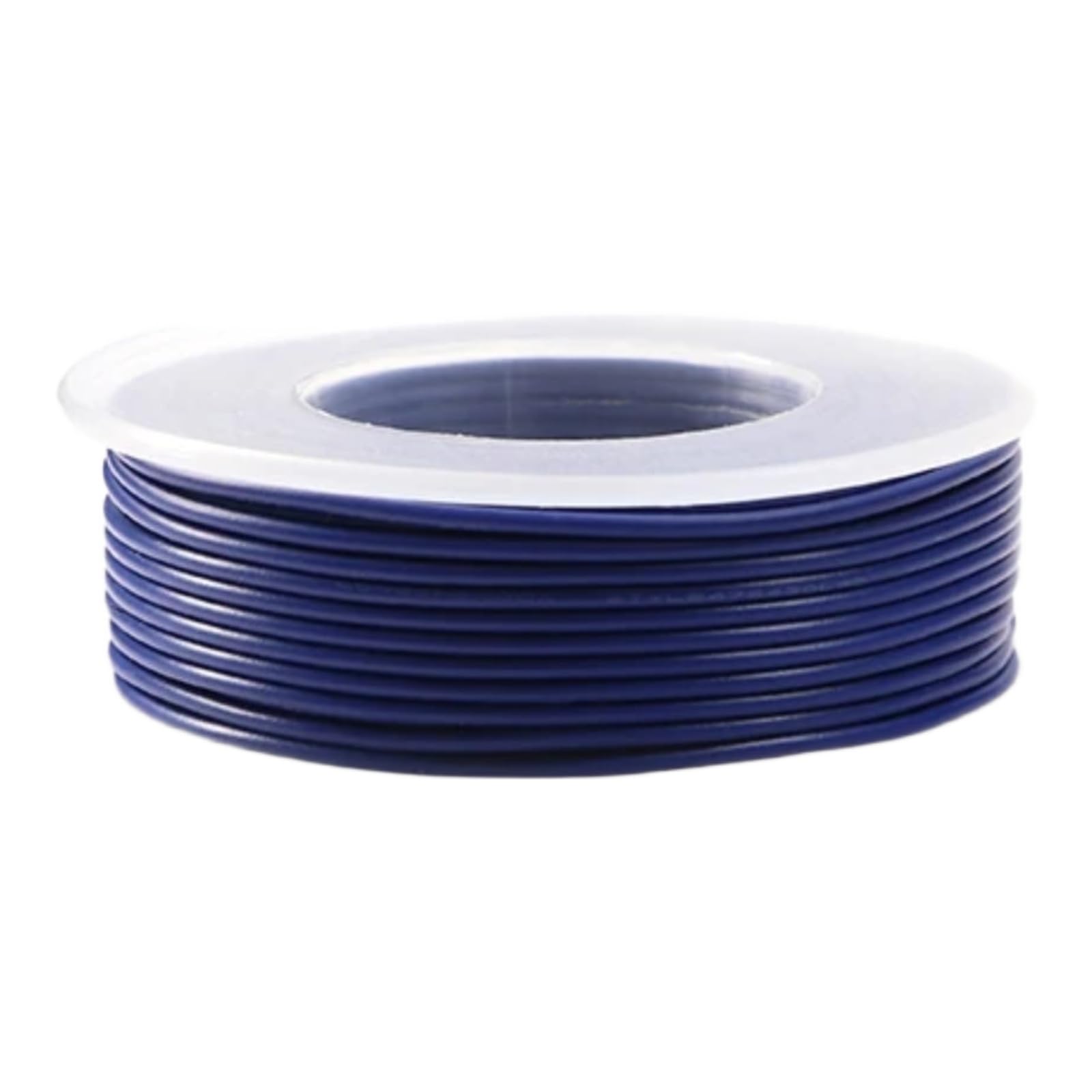30/28/26/24/22/20/18/16AWG 600V izolowane kable miedziane z gumy silikonowej (niebieski; 1 rolka; 22AWG 10 m na rolkę)