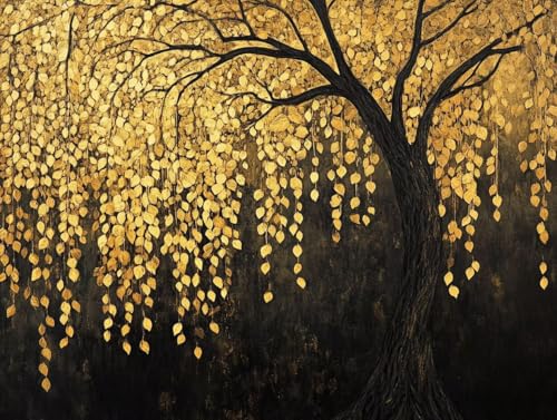 Peinture Numéro Adulte Arbre idée cadeau pour femmes et décoration 50x70