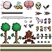 Terraria Peel and Stick Removable Wall Decals (33-Piece Set)