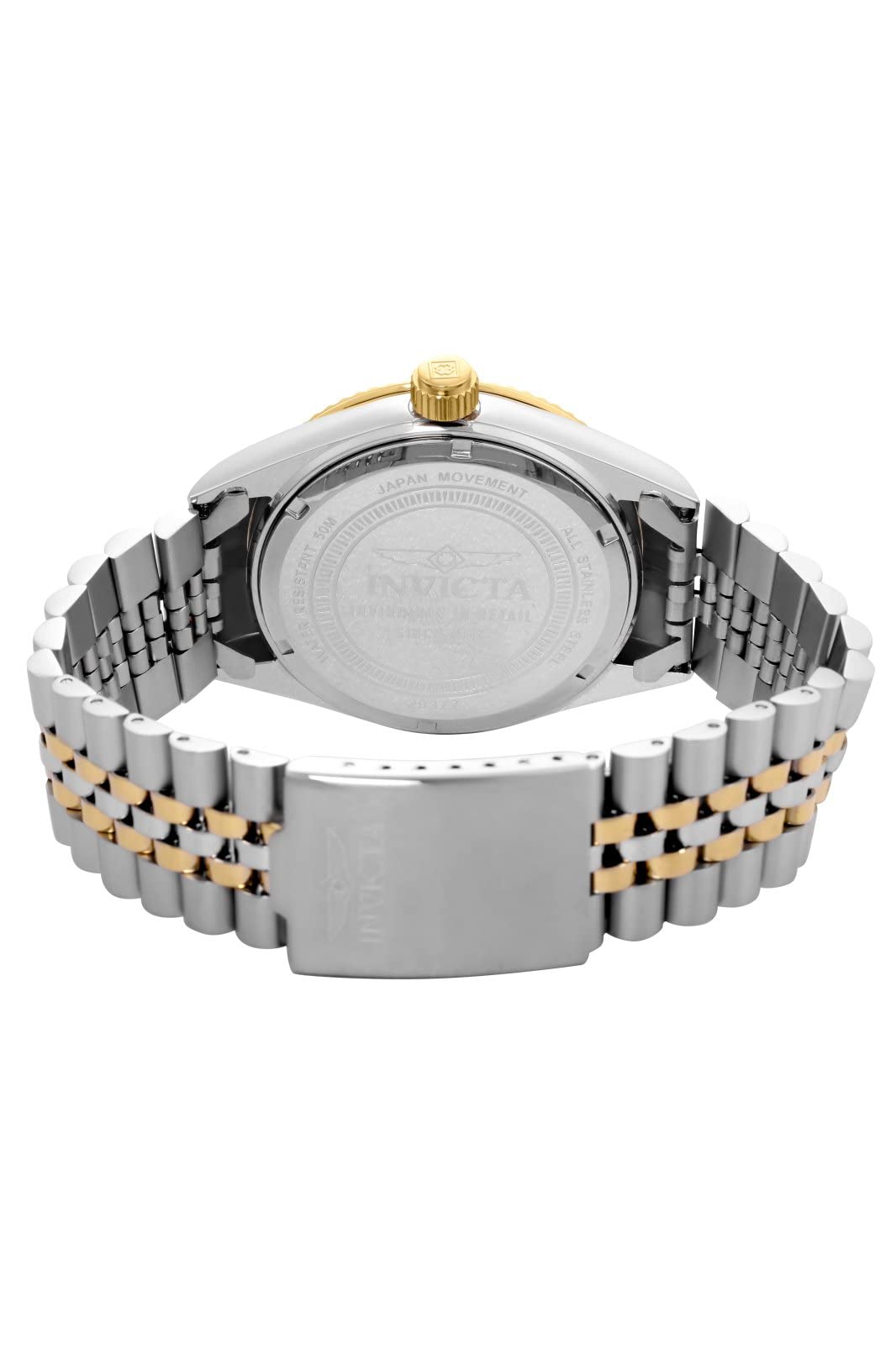Invicta Specialty - Reloj de cuarzo para hombre, acero inoxidable, 43 mm