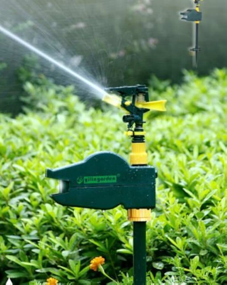 motion sensor water sprayer