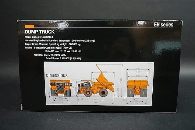 Amazon.co.jp: 日立建機 1/87 HITACHI 日立 DUMP TRUCK ダンプトラック